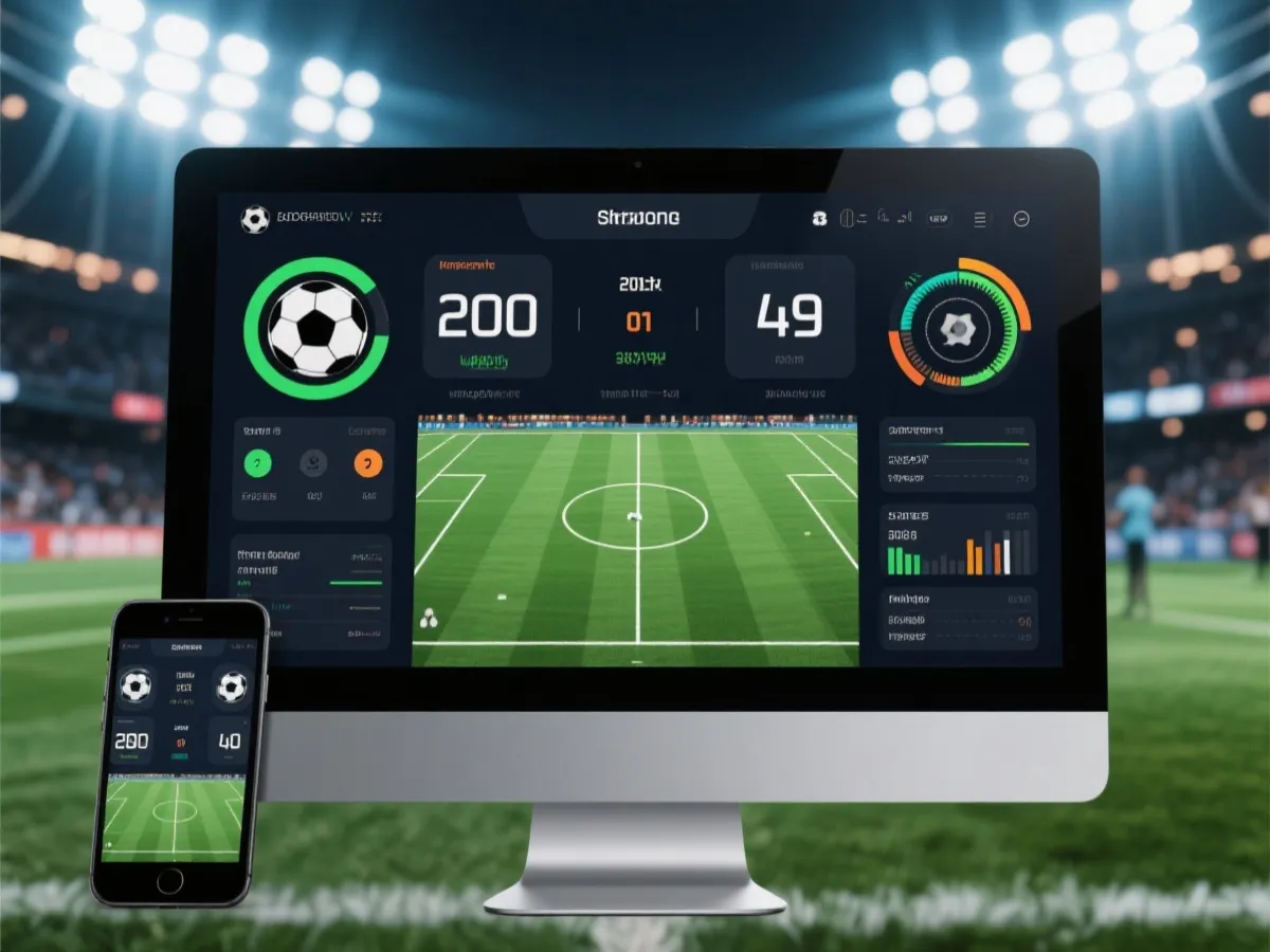 比分直播界面预览