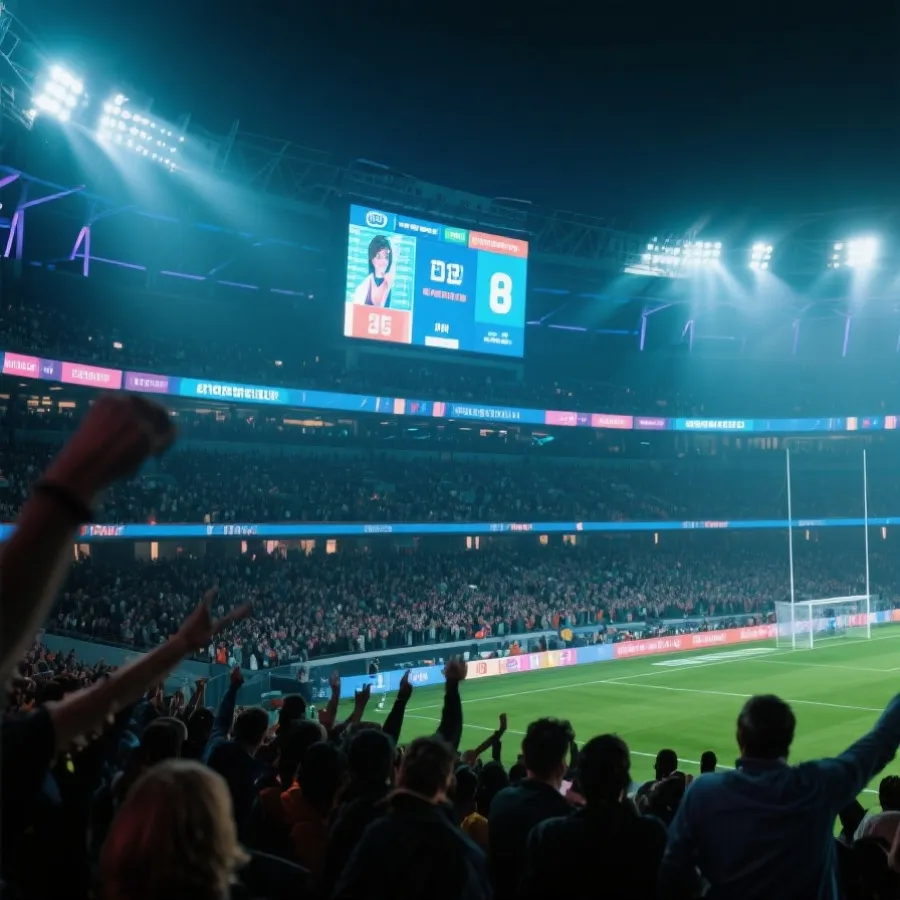 世界杯赛场氛围图