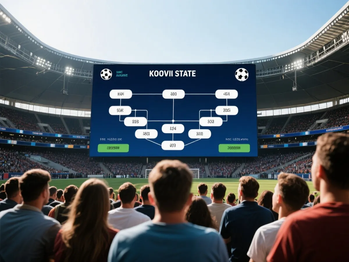 球迷关注淘汰赛赛程与晋级图