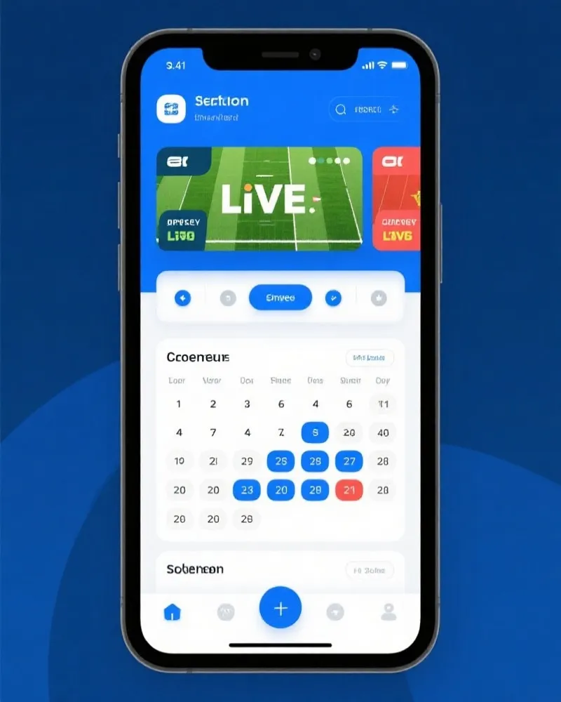 比分与赛程界面