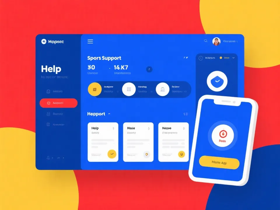 帮助中心功能概览示意图